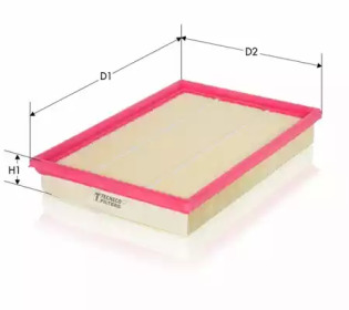 TECNECO FILTERS ar469pm -  Воздушный фильтр